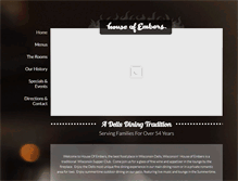 Tablet Screenshot of houseofembers.com